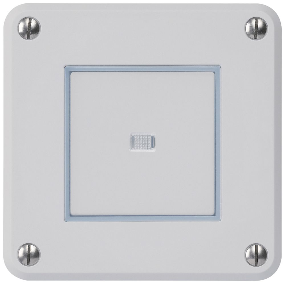 Interruttore INC robusto IP55 schema 3 illuminato grigio