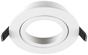 Cadre d'encastrement SLV NEW TRIA 95 aluminium Ø110×26mm blanc