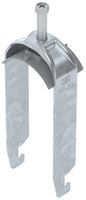 Fixation rapide BET 2056 pied à U mat.synthétique 52…58mm 2×câble acier Zn-ch-im
