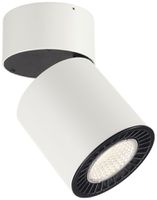 LED-Deckenleuchte SLV SUPROS MOVE 31W 2600lm 3000K 60° Ø127×205mm weiss