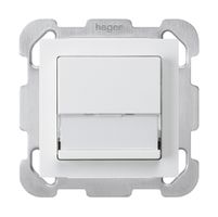 Tasto di suoneria INC A/1L kallysto bi porta-etichetta 37×15mm piastra fissaggio