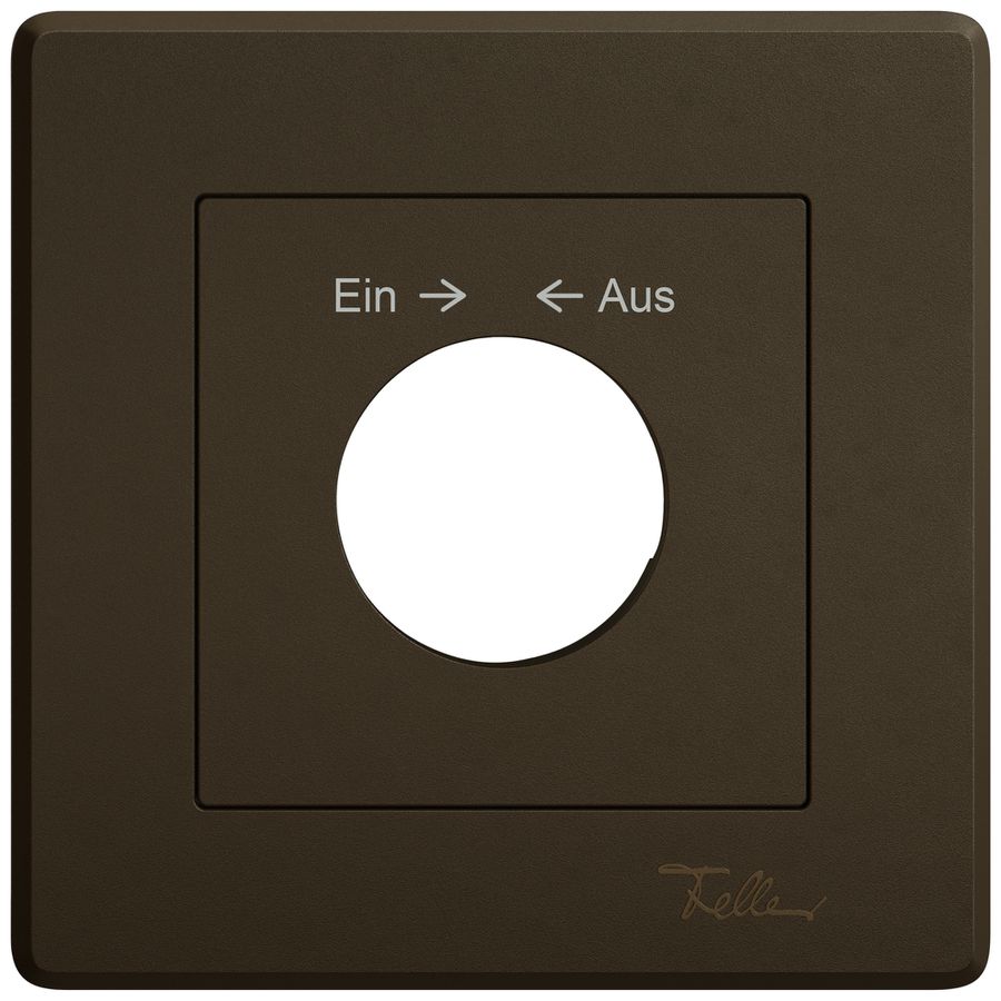 UP-Montageset EDIZIO.liv SNAPFIX® f.Schwenktaster m.Schloss Ein → ← Aus br