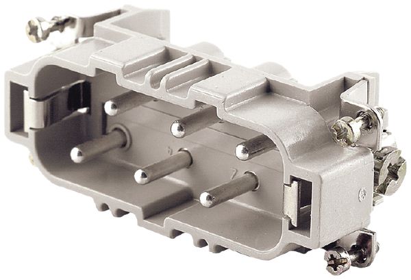 Insert mâle Weidmüller HDC HSB 7-12 400V 35A 6L à visser grd.6