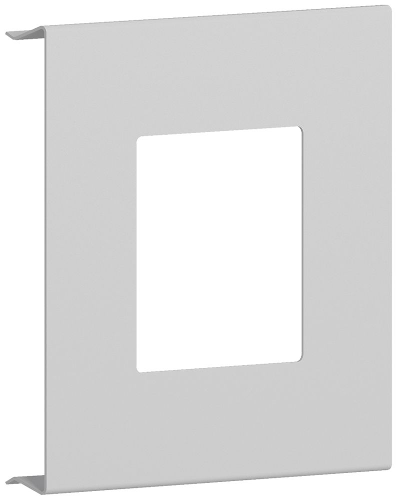 Cache tehalit 60×60mm pour BRS couvercle 120mm gris clair