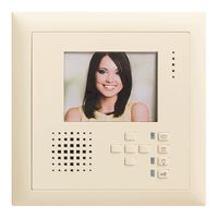 Poste mains-libres vidéo ENC EDIZIOdue FMI crema