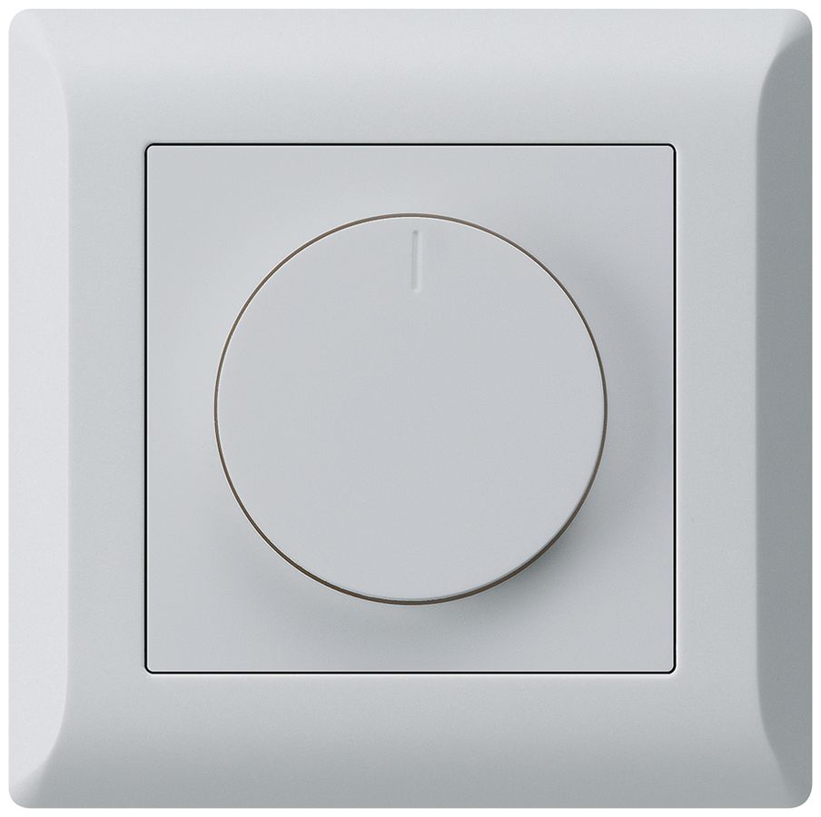 UP-Drehdimmer Universal Hager kallysto.line 20…400W/VA hellgrau