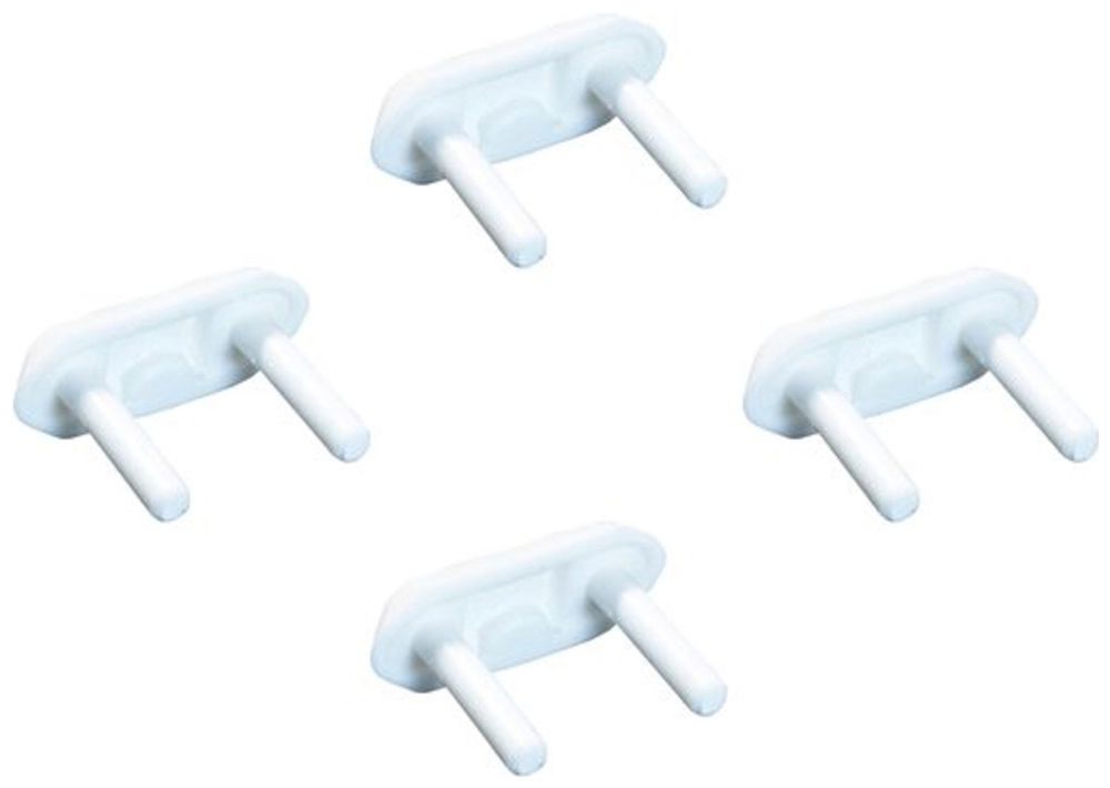Protection pour prise ELBRO 4 pièces blanc