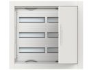 Distributeur ENC ABB ComfortLine 3 rangées 72UM avec porte 615×564×125mm