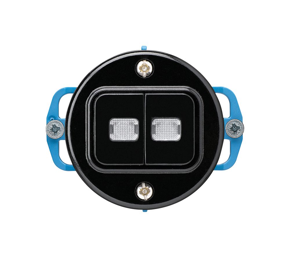 Einsatz zu UP-Leuchttaster basico 2L WW/1L schwarz