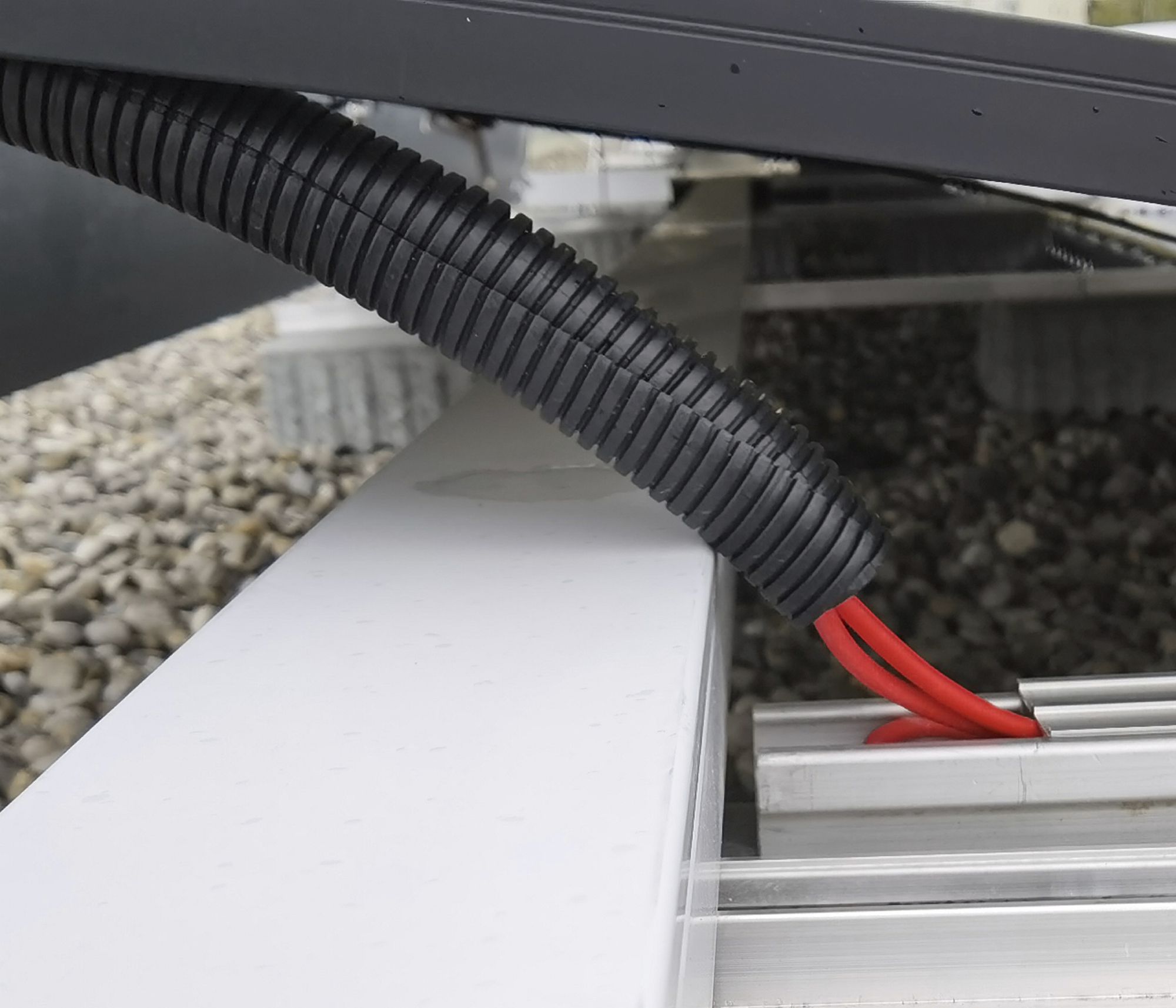 Wellrohr Plica DUPLEX PA Ø70mm flexibel PA -40…120°C schwarz IP44