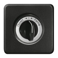 Kit front. INC Ouvert-I-Fermé per contatto rotativo nero