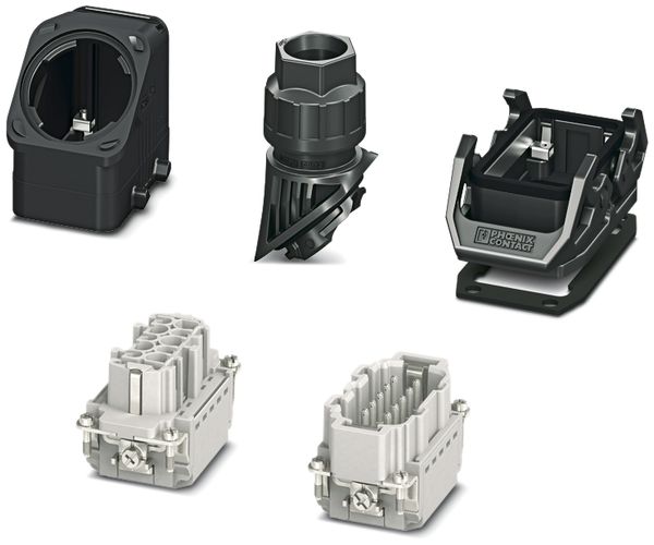 Steckverbinder-Set EVO-B10PT-BWD-HL-M25-PLRBK