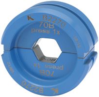 Blocco di serragg.50mm² Klauke serie 22 blue connection