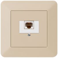 Prise de raccordement INC kallysto.trend 1×RJ45u beige