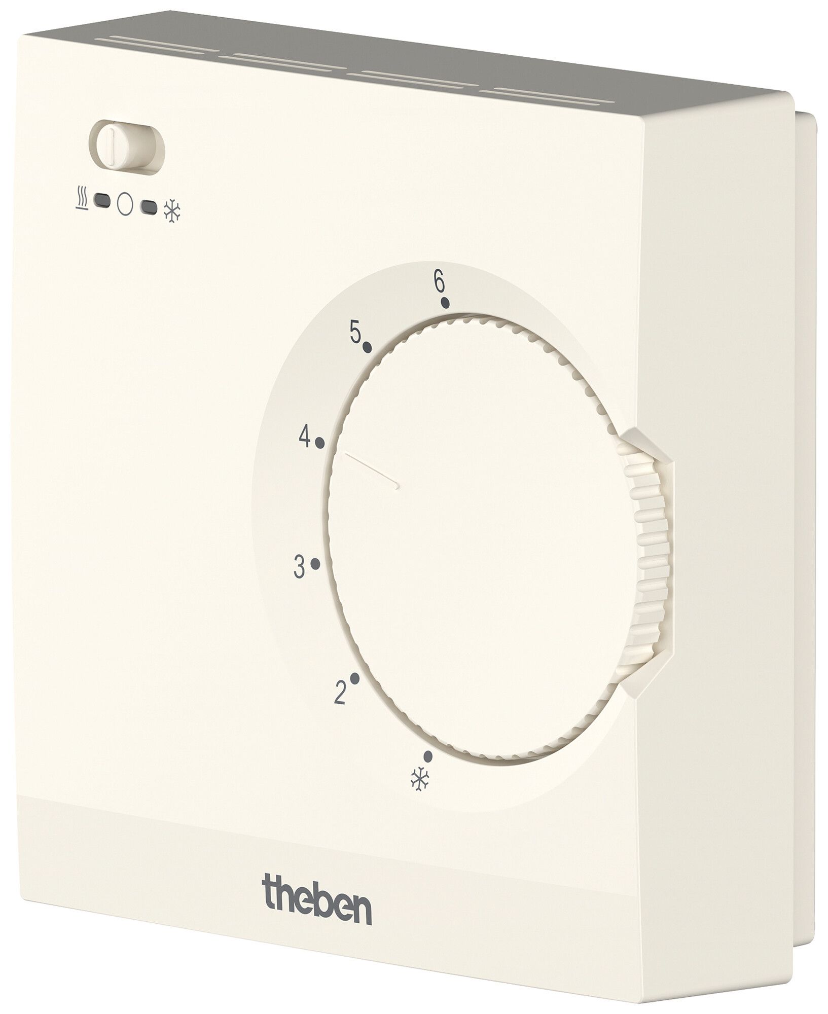 Thermostat d'ambiance AP Theben RAMSES 708 S 230V AC 5…30°C 10A 76×76mm blanc