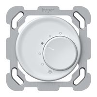 Termostato ambiente INC origin 24VAC 5…30°C 10A bianco