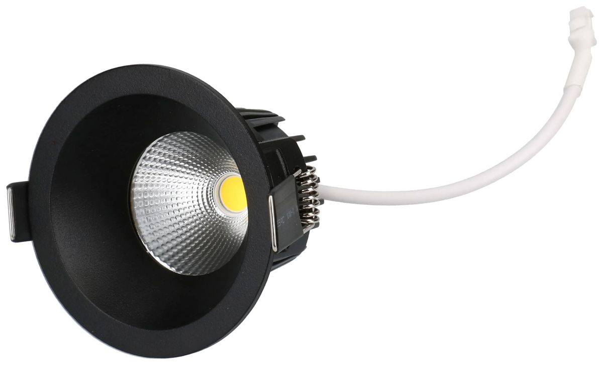 Spot LED INS maxLUCE ATMO 68 6.2W 700lm 3000K REG  Ø79mm nero