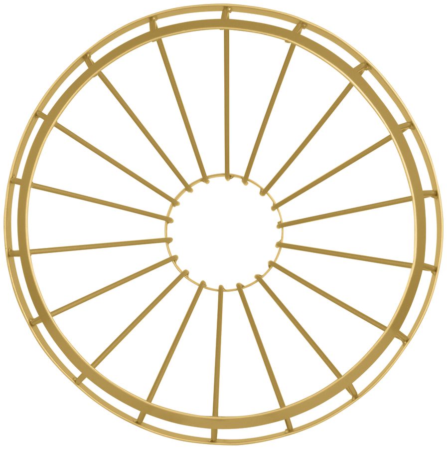 Paralume LDV Vintage 1906 PenduLum Cage, oro