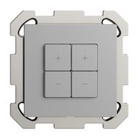 Stazione secondaria INC 2K/4T per dimmer Edue Wiser silver