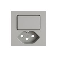 Kit de montage EDIZIO.liv SNAPFIX® p.combi.T13 a.1 bouton n.lum.grc