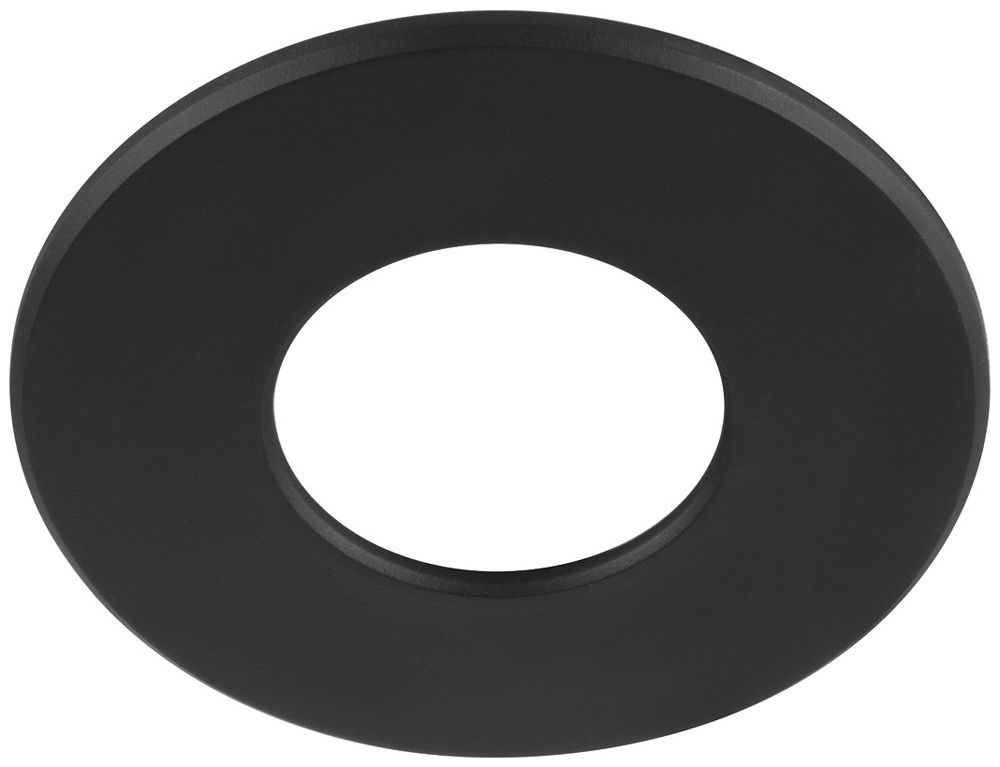 Abdeckring SLV UNIVERSAL IP65 Kunststoff Ø88mm schwarz