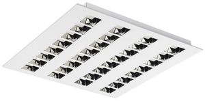 LED-Panelleuchte Sylvania OPTIX 45W 4350lm 4000K DALI 596×596×38mm weiss