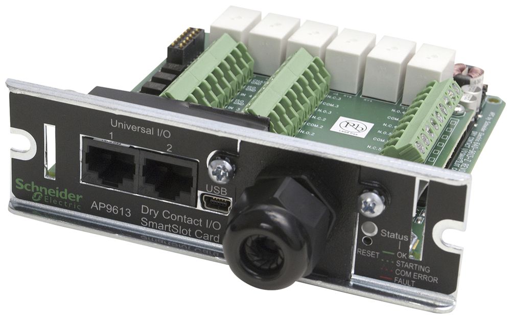 Interface I/O SmartSlot avec contact libre de potentiel (Dry Contact)