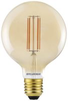 LED-Lampe Sylvania ToLEDo Vintage E27 7W 640lm 2000K DIM Ø125×178mm G125 klar