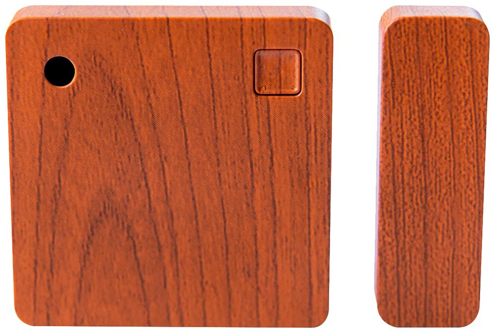 Détecteur d'ouverture Shelly BLU Door/Window 35×35×7mm Bt brun