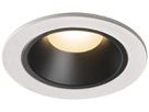 Downlight LED SLV NUMINOS S 8.6W 690lm 3000K 40° REG Ø80×52mm bi/ne