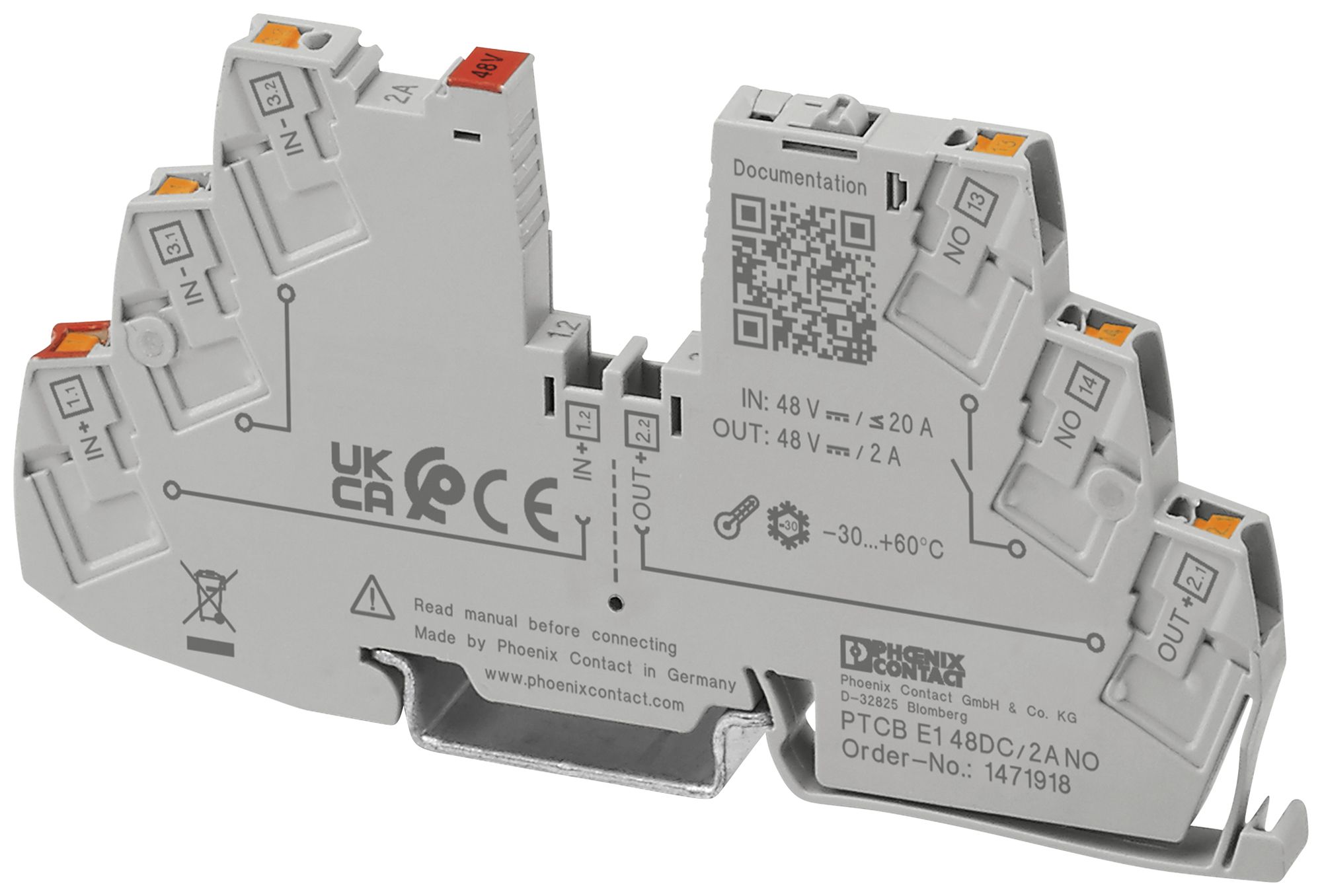 Geräteschutzschalter PX PTCB E1 48DC/2A NO