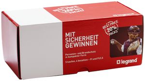 FI/LS-Schalter Legrand C 4L 20A 6000A 30mA Typ A, 1 Packung= 5 Stk