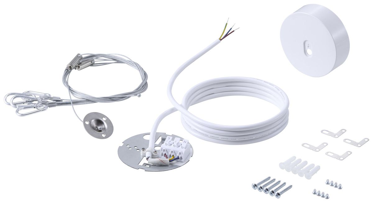 Kit de suspension à corde Philips RC159Z SME-3 acier 1800mm blanc
