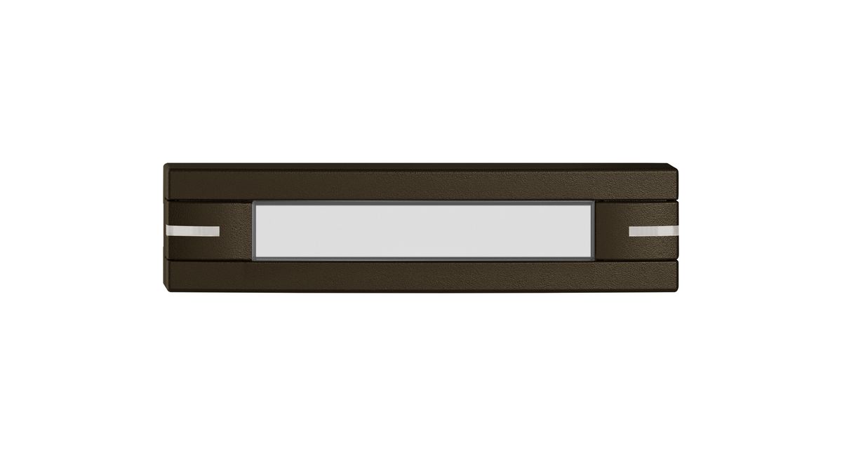 Poussoir 1/8 EDIZIO.liv SNAPFIX® p.KNX&UNI a.LED a.étiquette comm.2touch.br