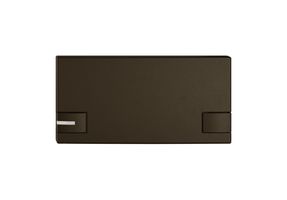 Pulsante 1/2 EDIZIO.liv KNX e UNI con SNAPFIX® con LED comando a 2 tasti ma