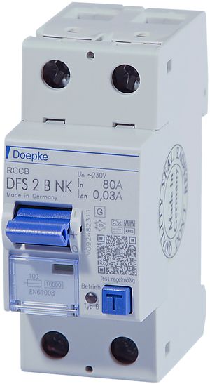 Interruttore differenziale Doepke 63A 30mA tipo B NK, Heavy Duty