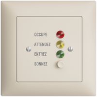 UP-Türstation für Rufleuchte franz. EDIZIOdue crema