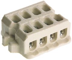 Blocco di morsetti Woertz 4mm² 43mm