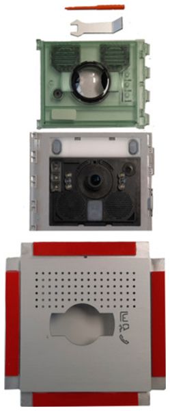 Videolautsprecher Legrand Sfera 2-Draht 18…27VDC Aluminium