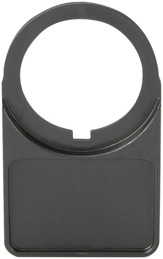 Tasterrahmen WAGO für Tasterschild, 27×19mm, schwarz