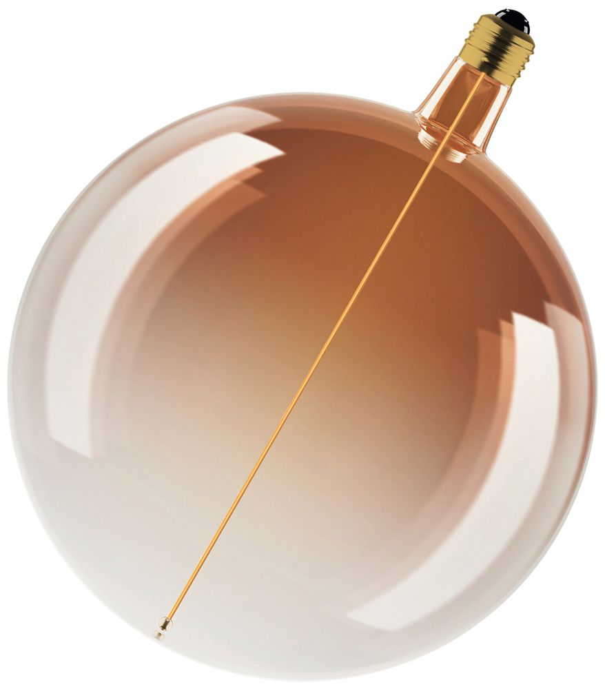 Lampada LED Osram Vintage 1906 E27 4.8W 200lm 818 REG Ø200×260 R63 marrone