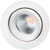 LED-Downlight SG Junistar Lux 8W 590lm 930 IP20/IP44 42° DIM Ø94mm weiss