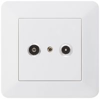 Prise antenne ENC kallysto.trend R/TV 10.5dB 2GHz blanc