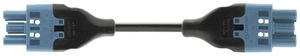 Cavo di connessione Woertz 49343/C5 3×1.5mm² 250V 16A 1m bl presa-spina Cca