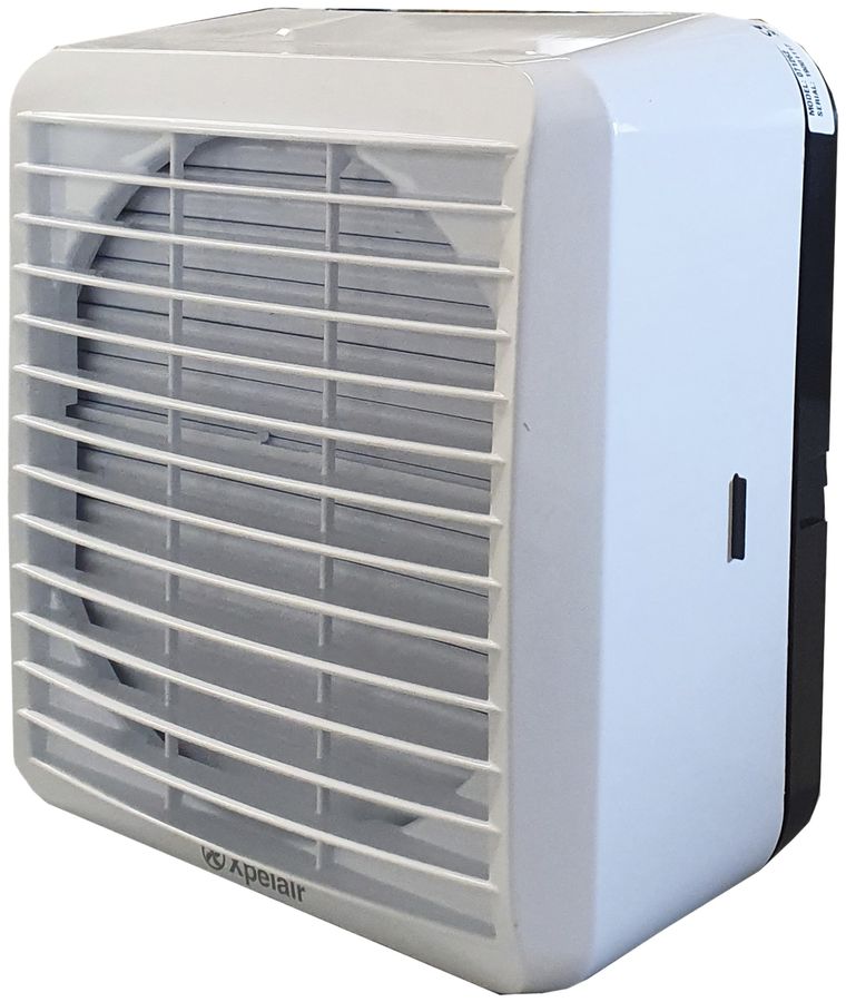 Ventilatore da finestra e da parete Xpelair GXEC150, 9.5W, 229m³/h, bianco