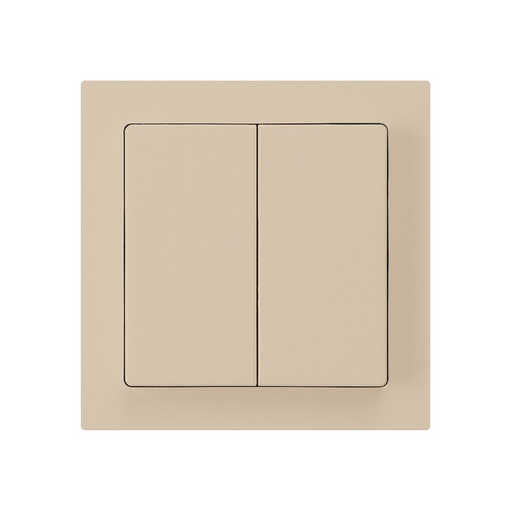 Schalter kallysto 3/1P+A-R/1L beige