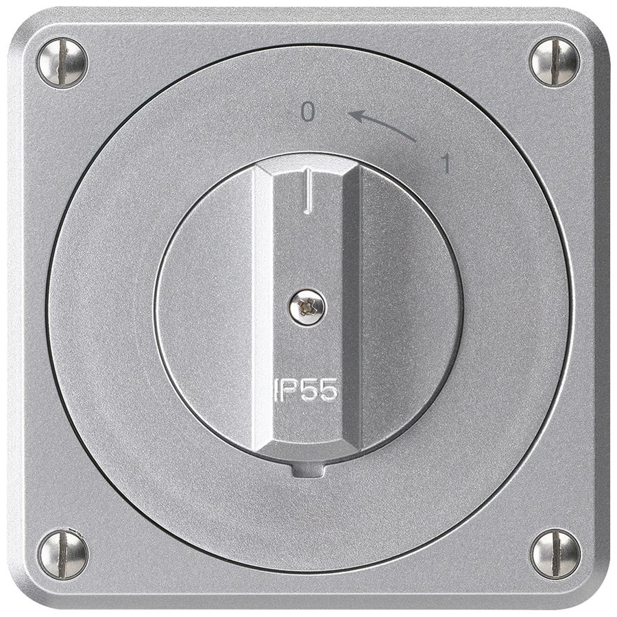 UP-Schwenktaster robusto IP55 aluminium 2P