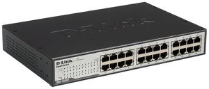 Switch D-Link DGS-1024D/E, 24 porte Gigabit