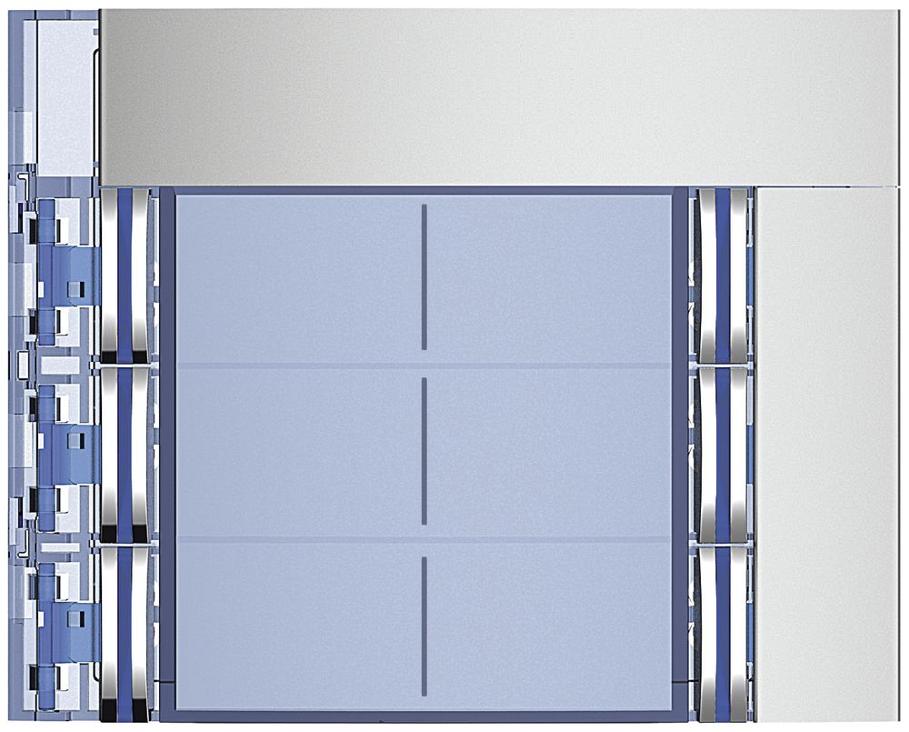 Frontale con 6 tasti per modulo di chiamata 8 tasti Sfera alluminio