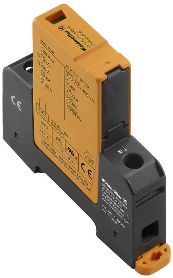 Parasurtension Weidmüller VPU AC I 1 480/10